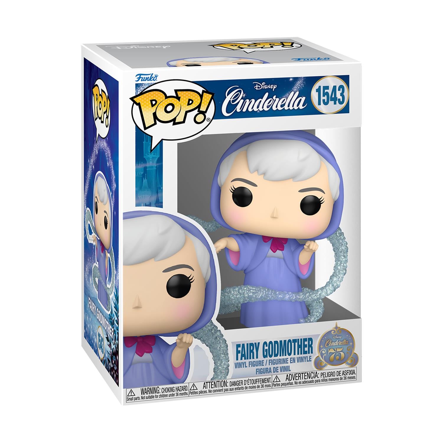 Funko Pop! Disney: Cinderella's 75th - Fairy Godmother #1543 Vinyl Figure