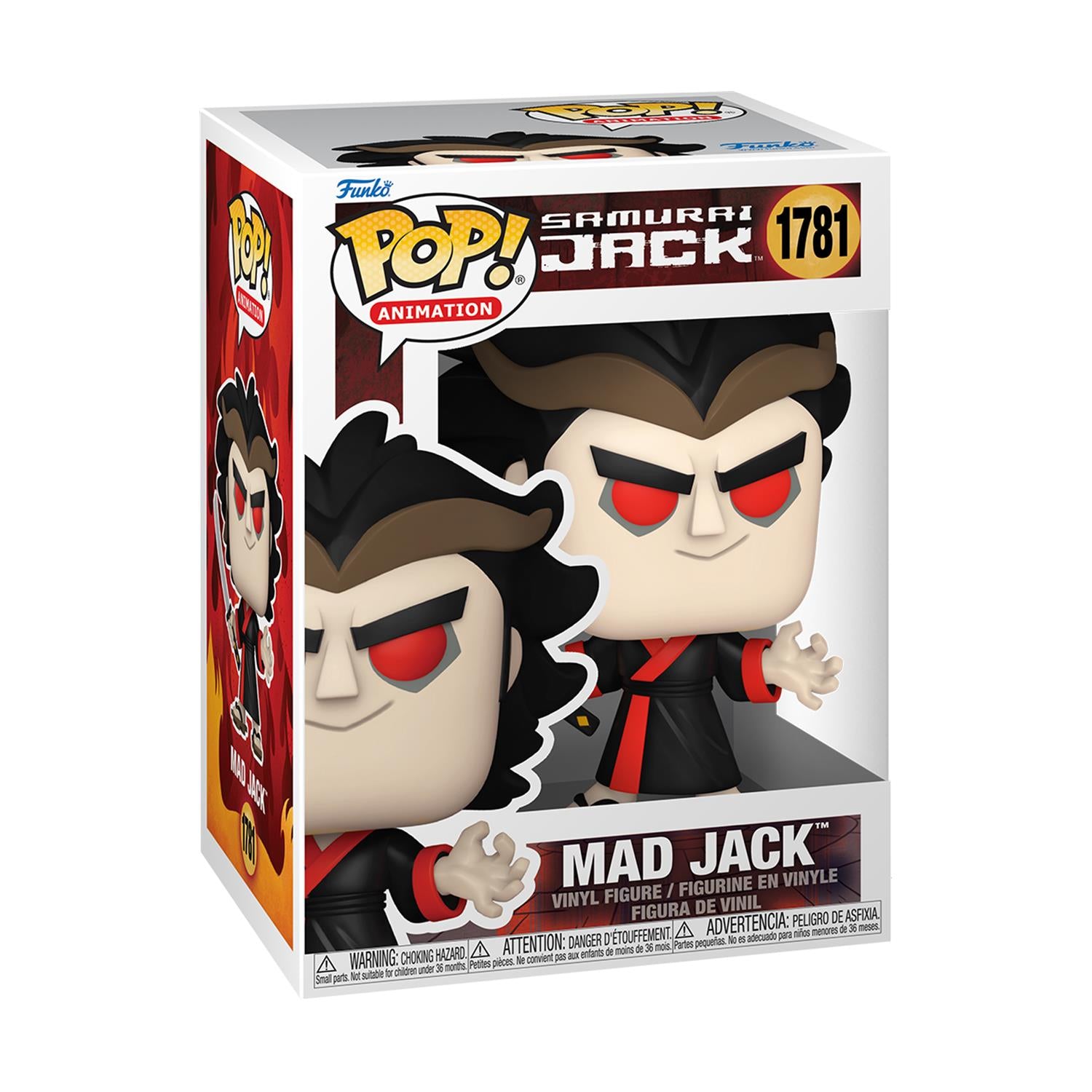 Funko Поп Винилова Фигура Анимация Самурай Джак Mad Jack - Sunday Habit