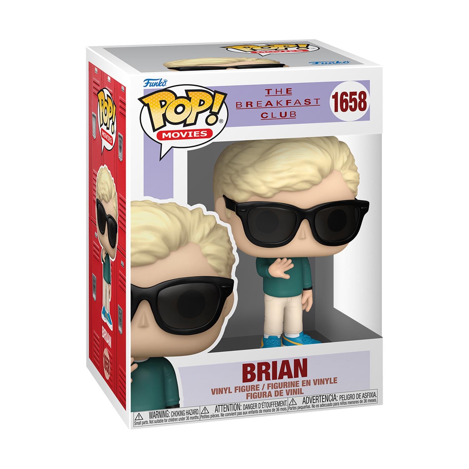Funko Pop The Breakfast Club Brian 1658 Винил Фигура - Sunday Habit