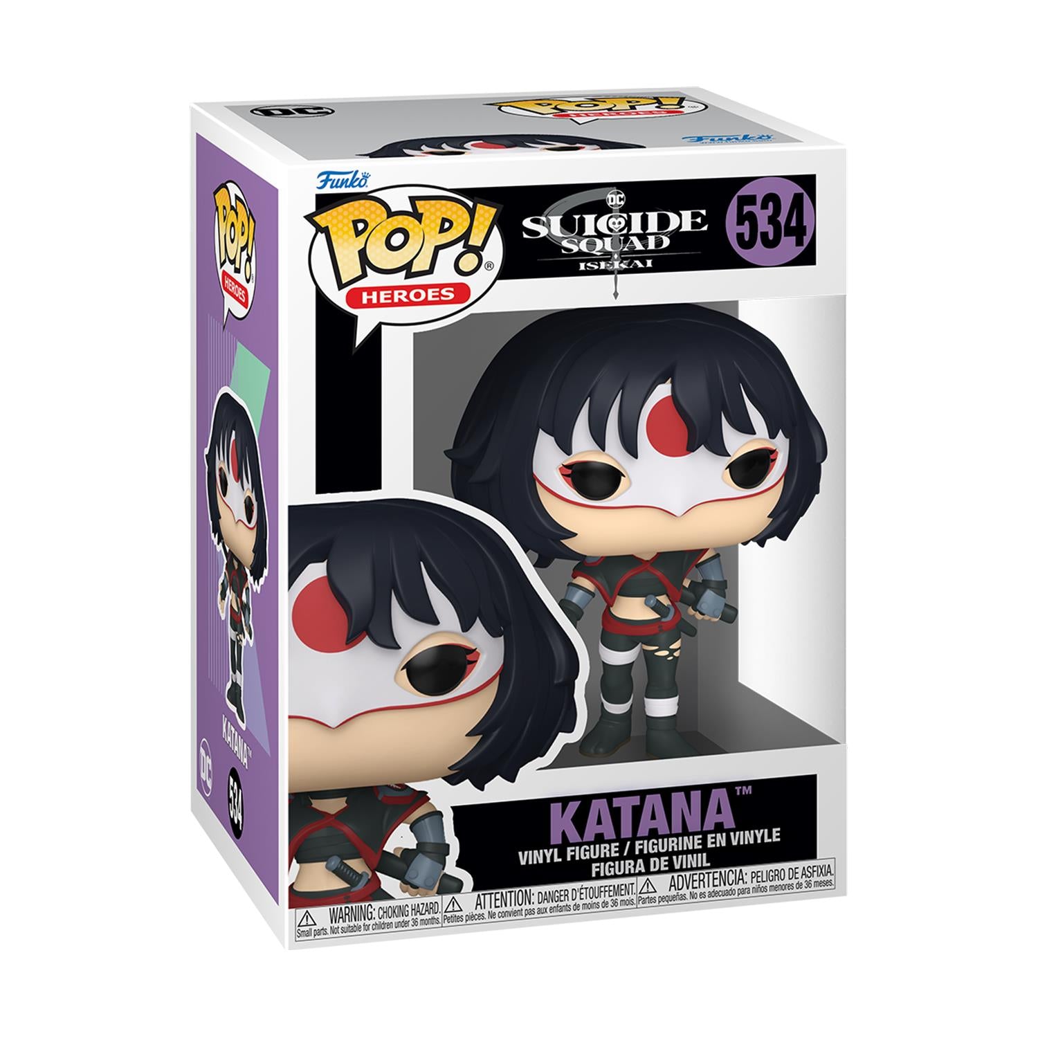 Funko Pop! Heroes: DC Suicide Squad Isekai - Katana #534 Vinyl Figure
