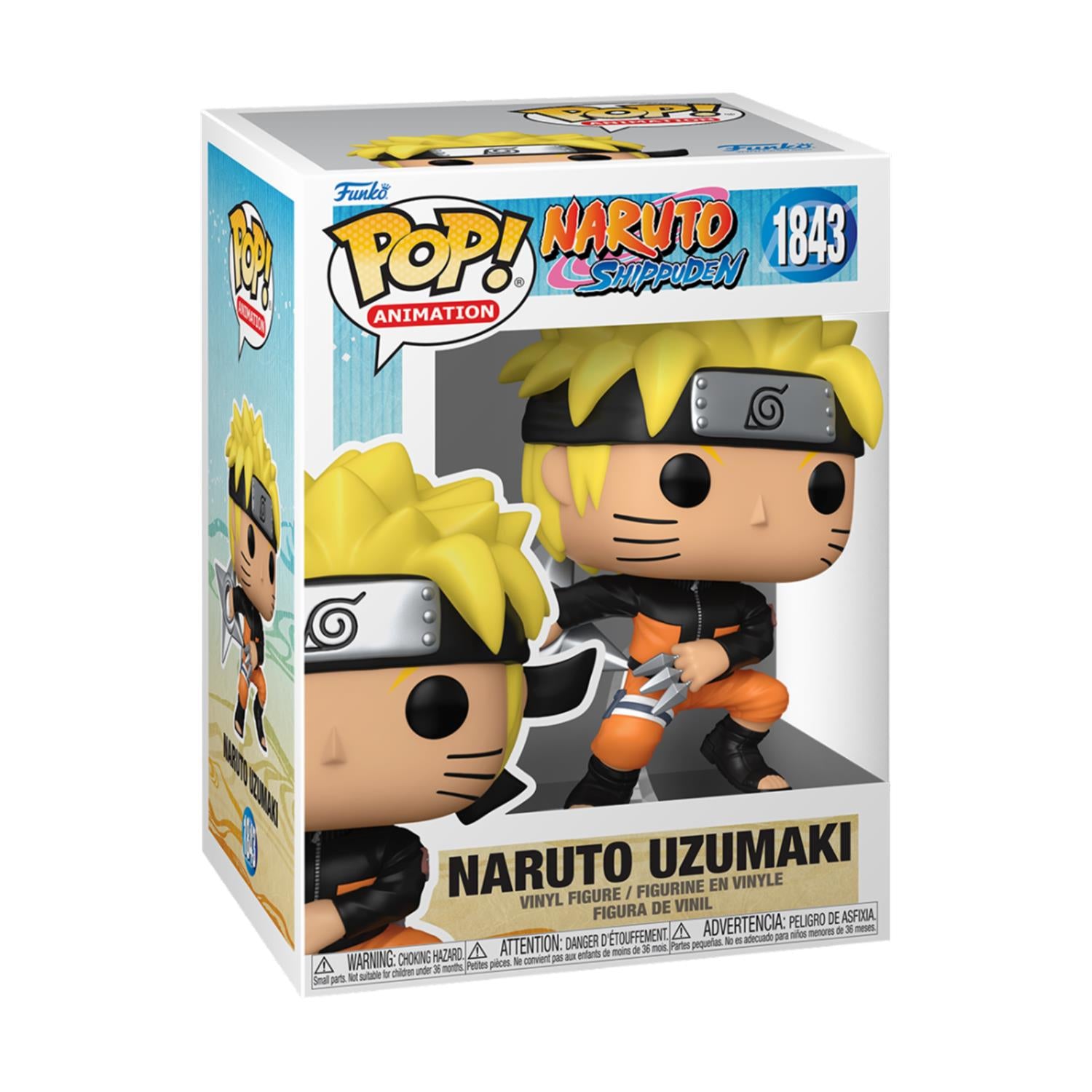 Funko Pop! Animation: Naruto Shippuden - Naruto Uzumaki (Shuriken)* #1843 Vinyl Figure