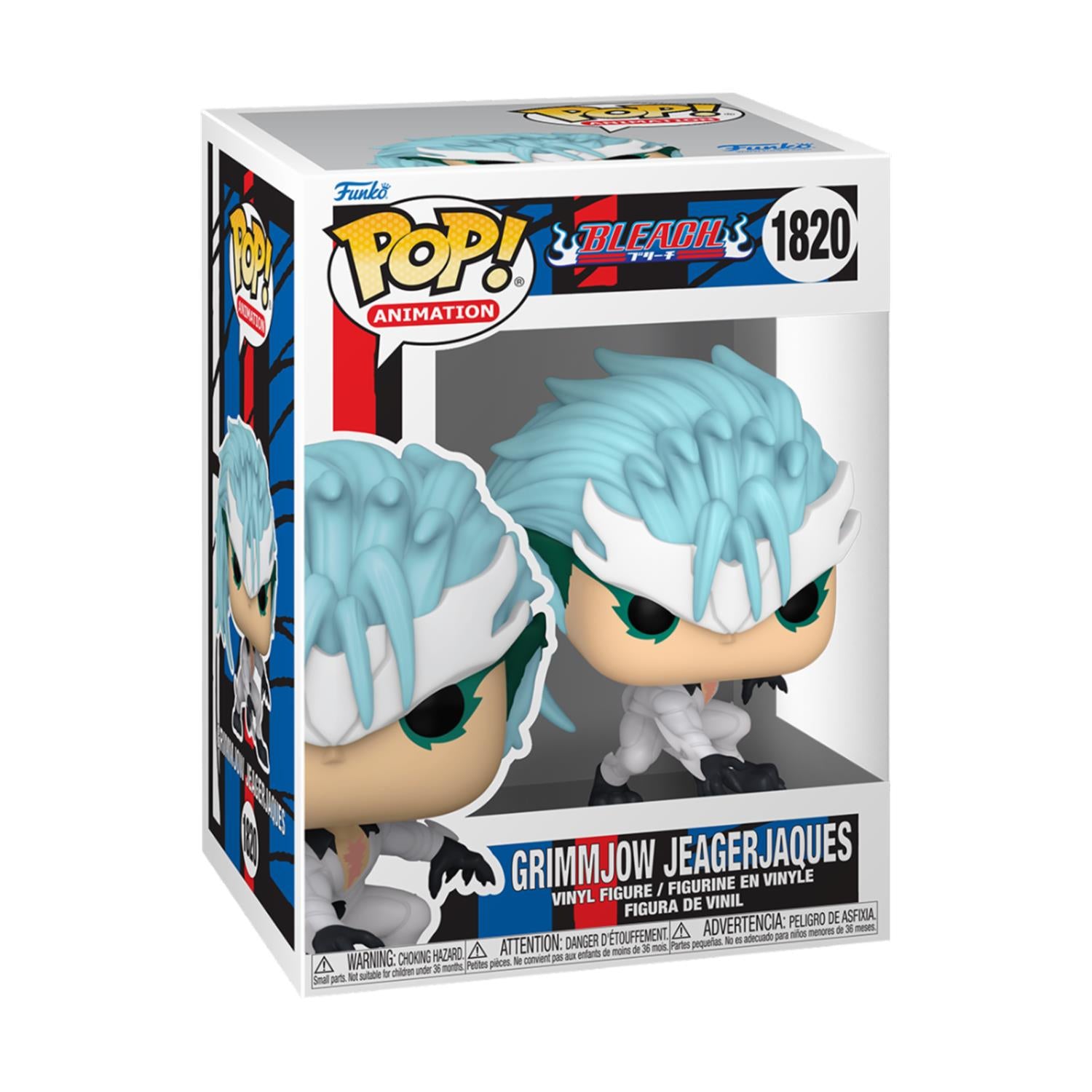 Funko Grimmjow Jeagerjaques Bleach Винил Фигура 1820 Светлосин - Sunday Habit