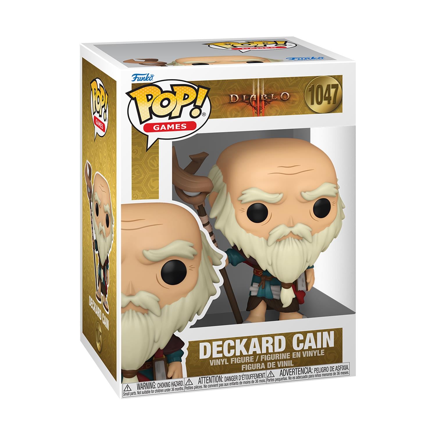 Funko Pop! Games: Diablo III - Deckard Cain #1047 Vinyl Figure