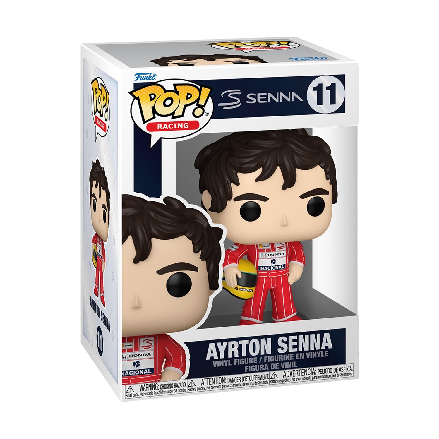 Funko Pop! Racing: Senna - Ayrton Senna (McLaren) #11 Vinyl Figure