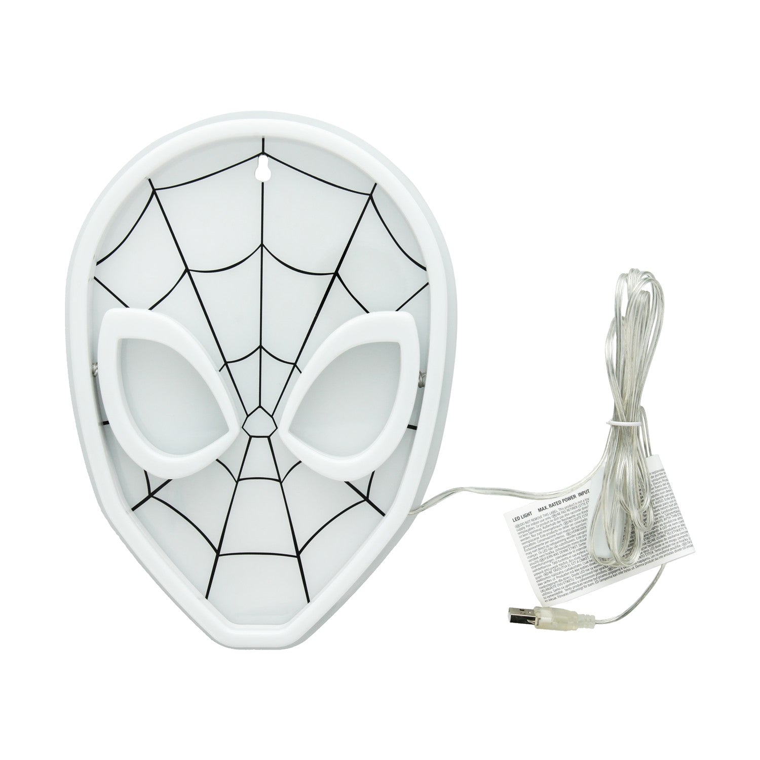 Paladone Marvel: Spiderman - Wall Mountable LED Neon Light (PP14000SPMVN) - Sunday Habit