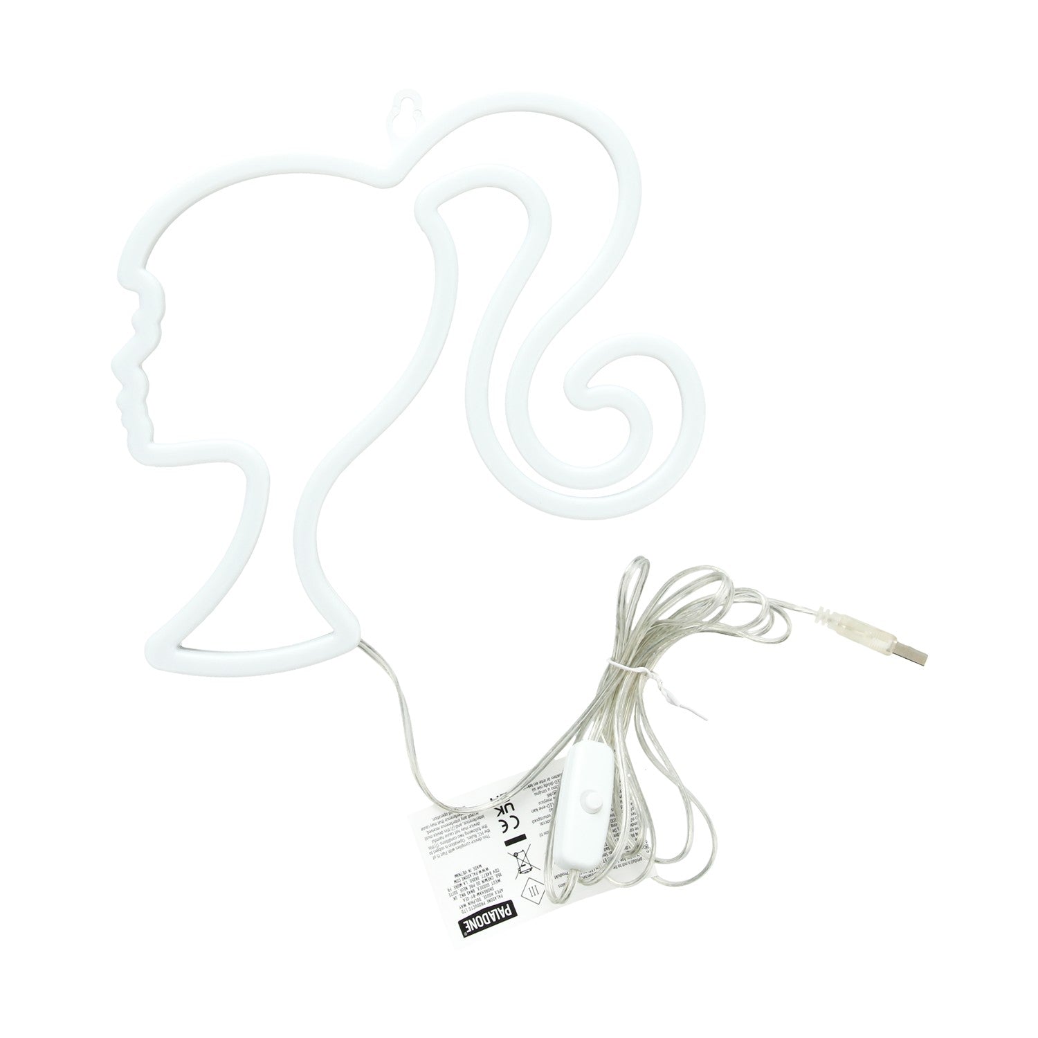 Paladone: Barbie - Wall Mountable LED Neon Light (PP12620BRVN) - Sunday Habit