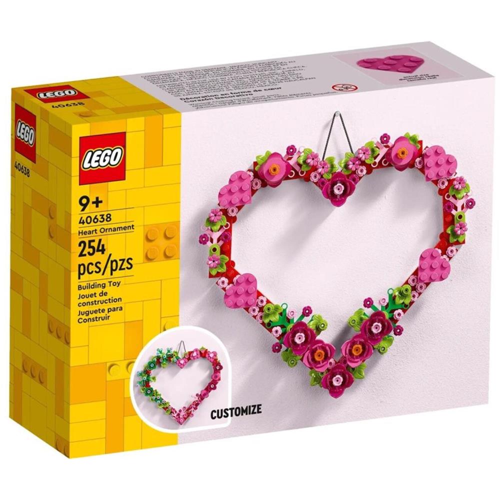 LEGO® Heart Ornament (40638) - Sunday Habit