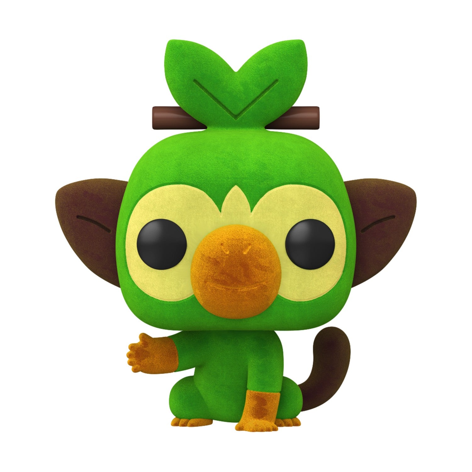 Funko Pop! Games: Pokemon - Grookey (Flocked) (Special Edition) #957 Vinyl Figure