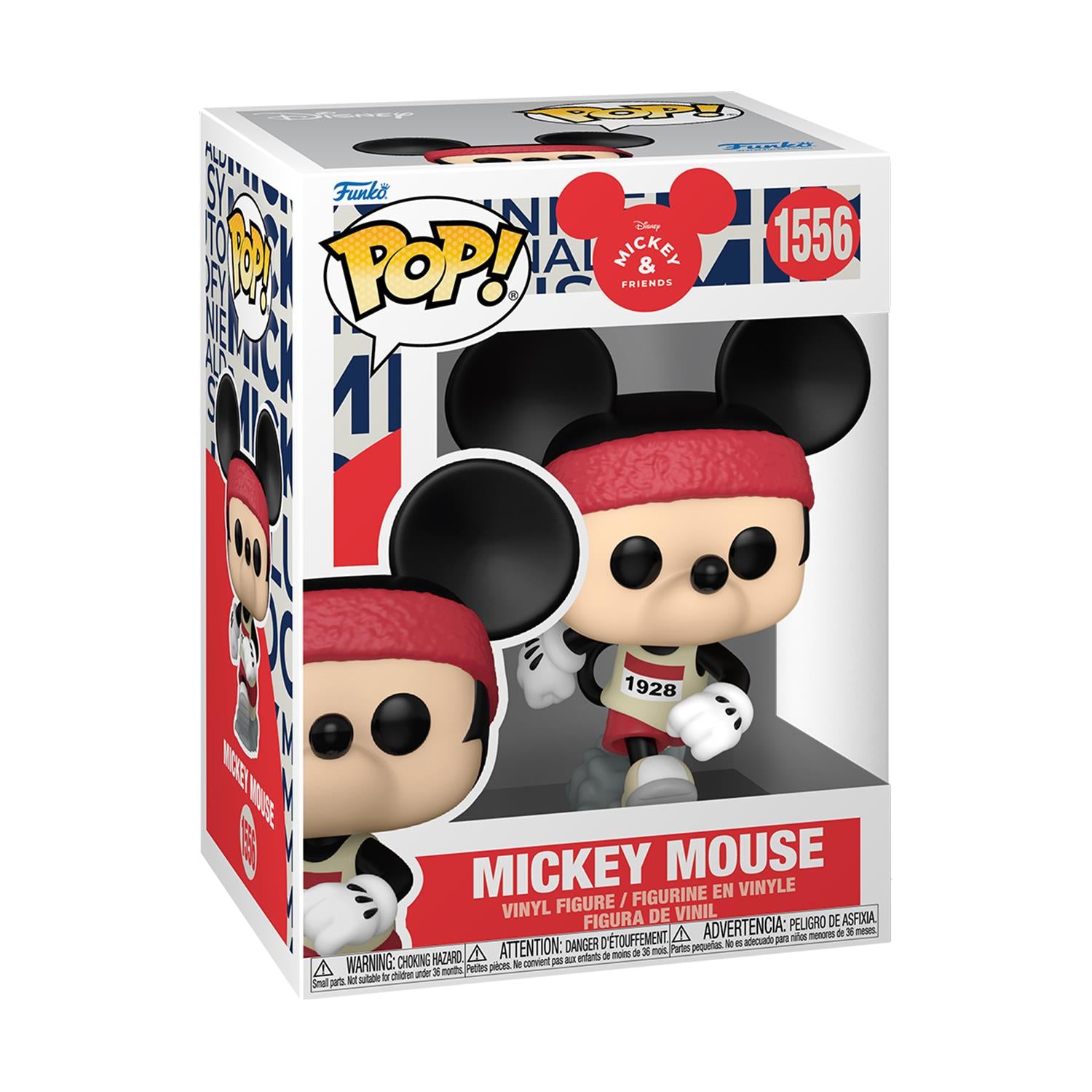 Funko Pop! Disney: Mickey and Friends - Mickey Mouse (Runner) #1556 Vinyl Figure