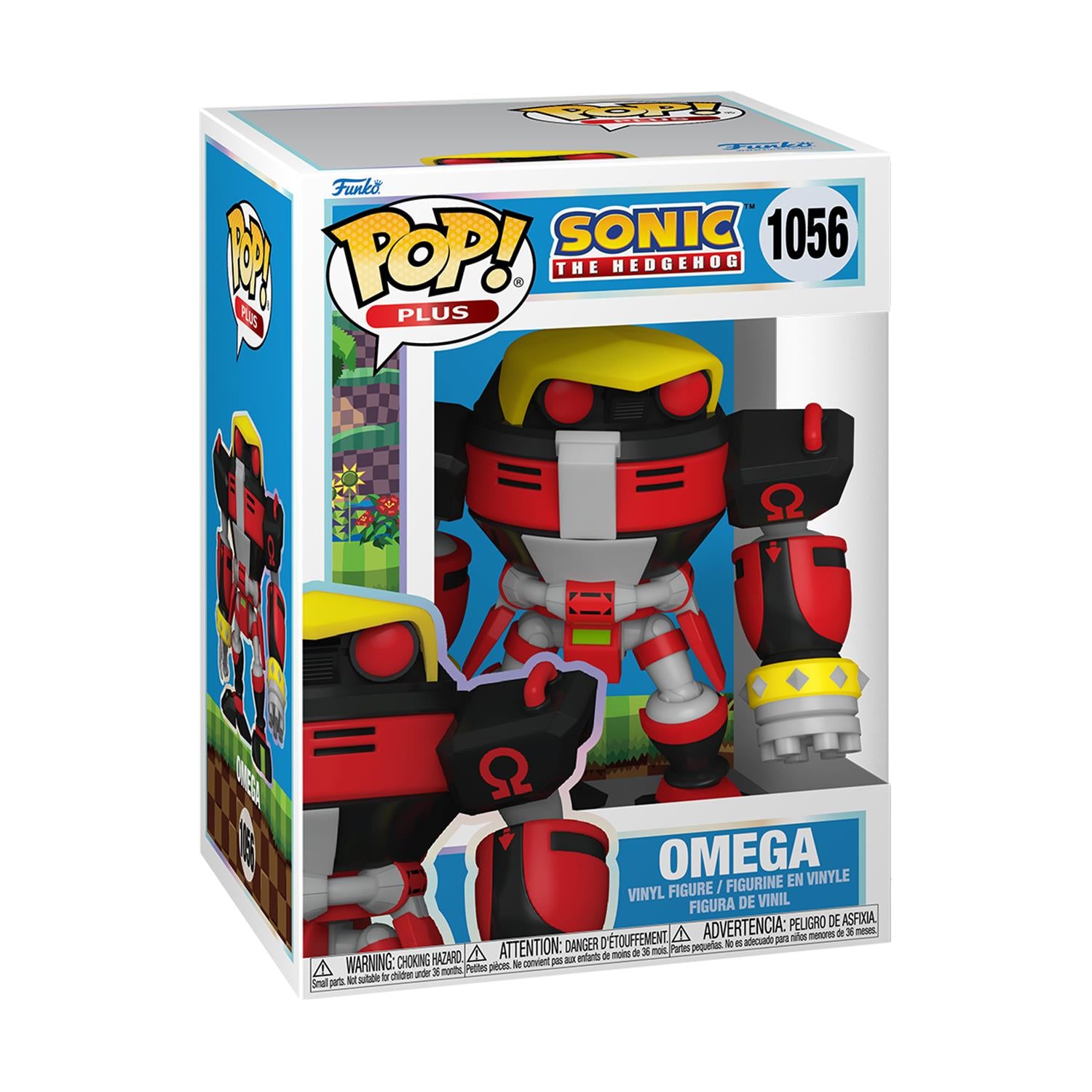 Funko Pop! Plus: Sonic The Hedgehog - Omega #1056 Vinyl Figure