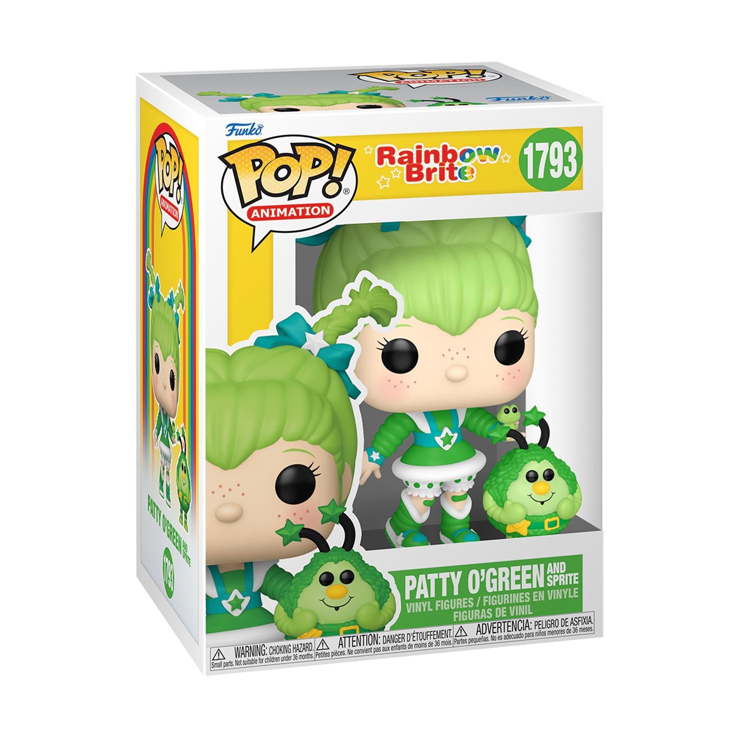 Funko Pop! Animation: Rainbow Brite - Patty O'Green and Sprite #1793 Vinyl Figures