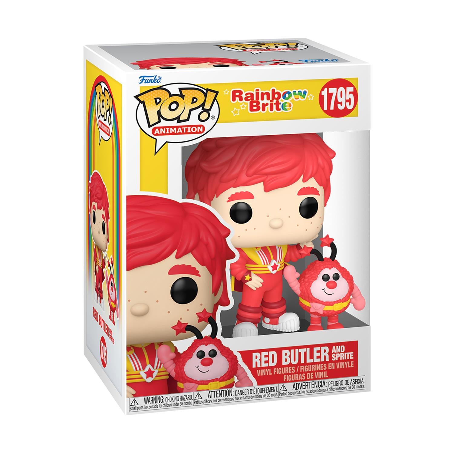 Funko Pop! Animation: Rainbow Brite - Red Butler and Sprite #1795 Vinyl Figures