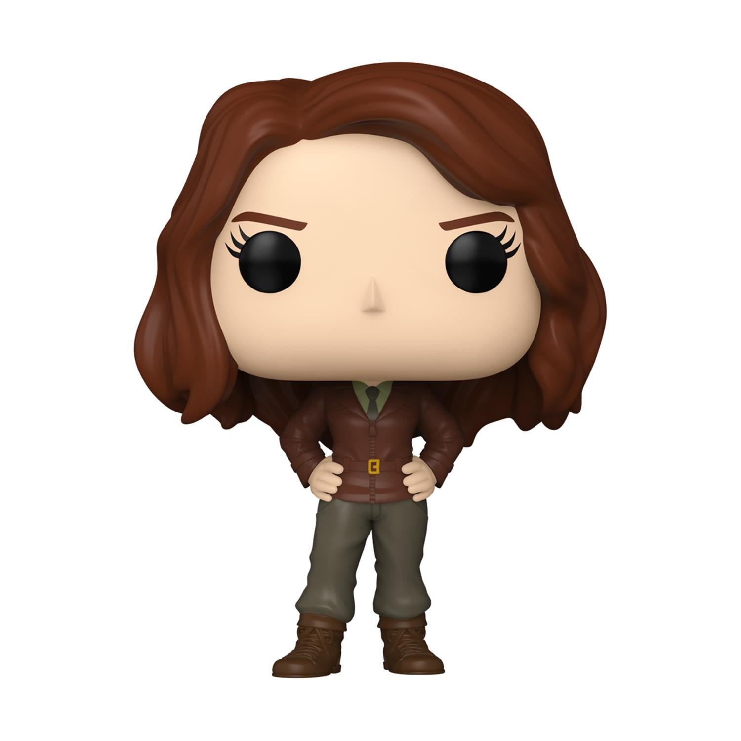 Funko Pop! Marvel: The Infinity Saga - Peggy Carter (The First Agent) #1475 Bobble-Head Vinyl Figure