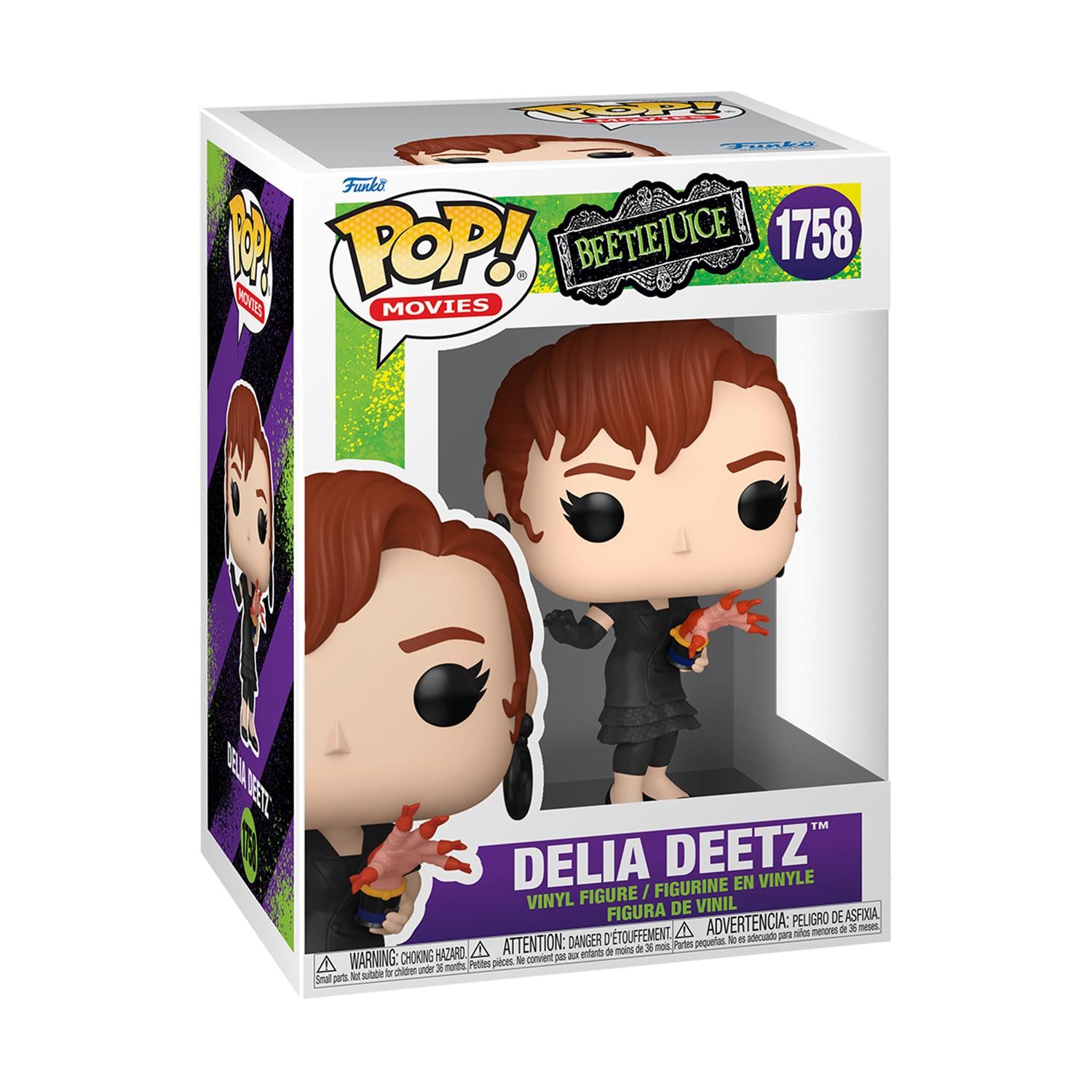 Funko Pop! Movies: Beetlejuice - Delia Deetz #1758 Vinyl Figure