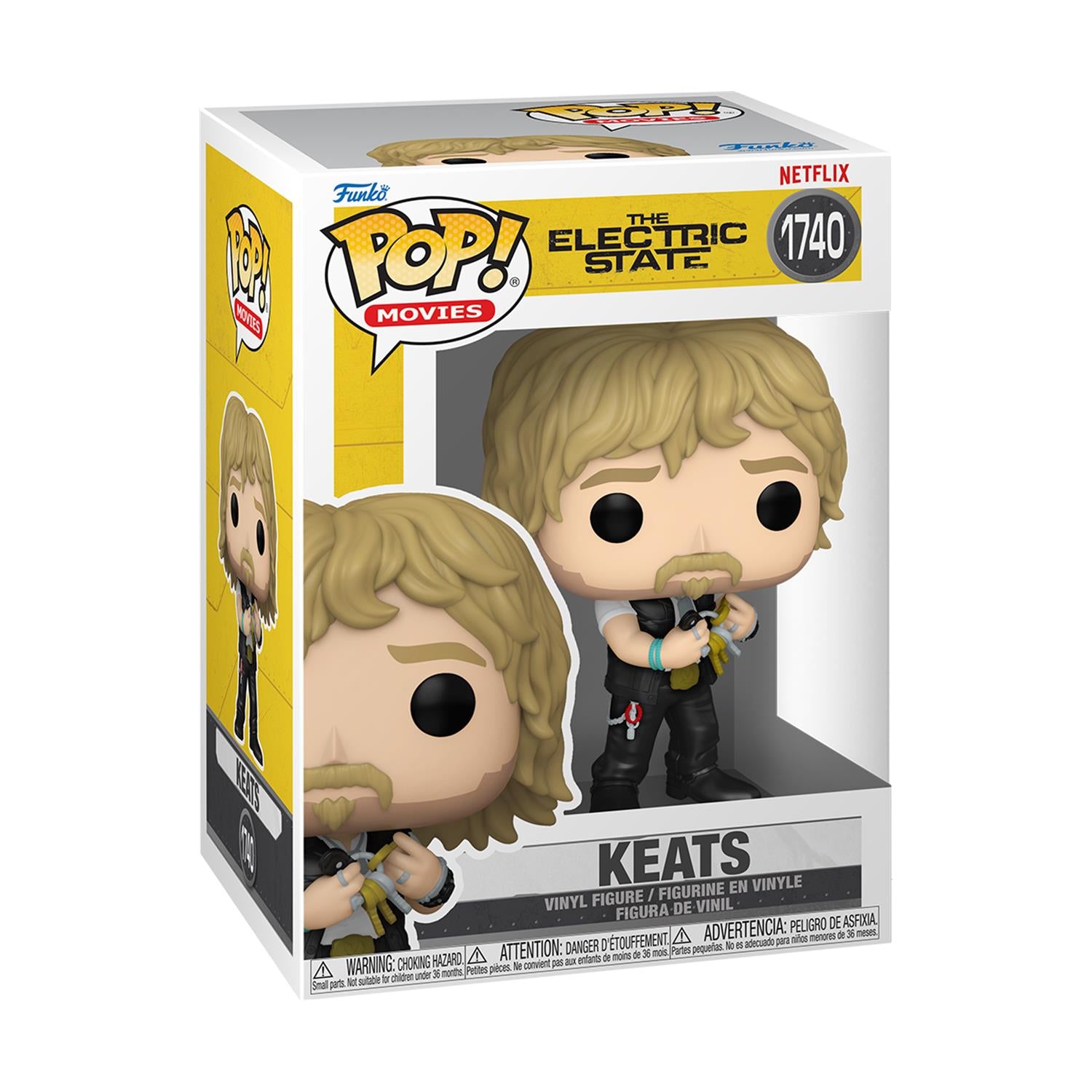 Funko Pop! Movies: The Electric State - Keats #1740 Vinyl Figure