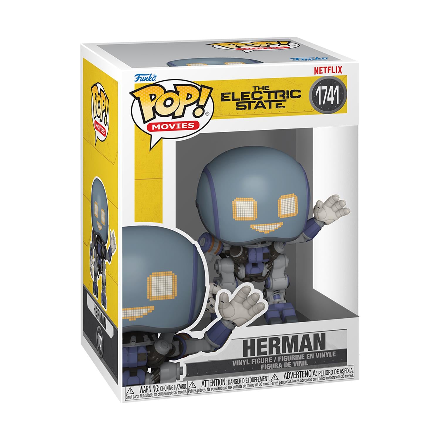 Funko Pop! Movies: The Electric State - Herman #1741 Vinyl Figure