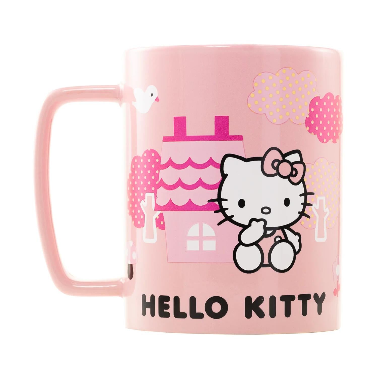 Pyramid Sanrio: Hello Kitty - Fuzzy Mug with Removable Cover (FZMG2401850) - Sunday Habit