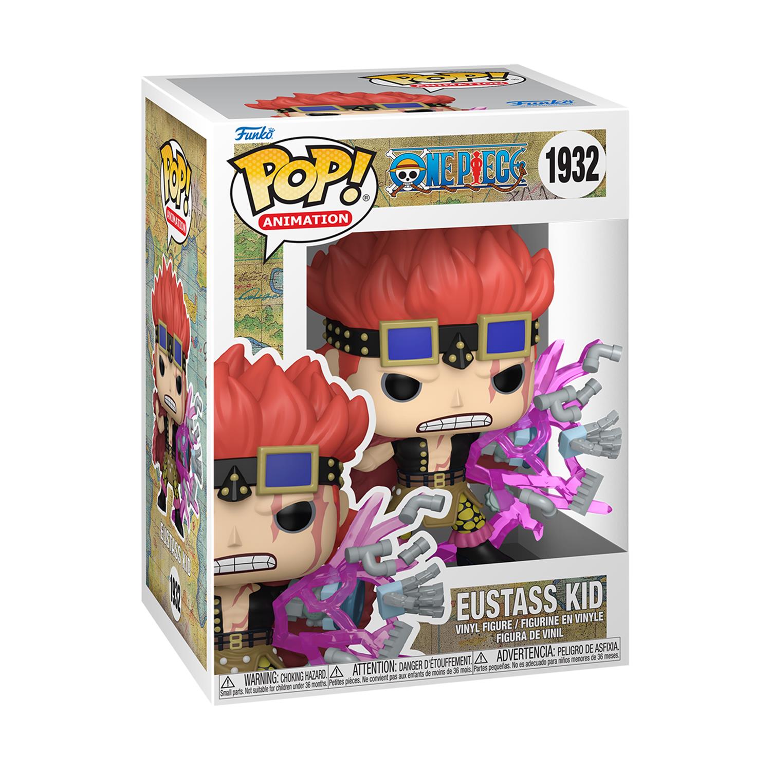 Funko Pop! Animation: One Piece - Eustass Kid #1932 Vinyl Figure