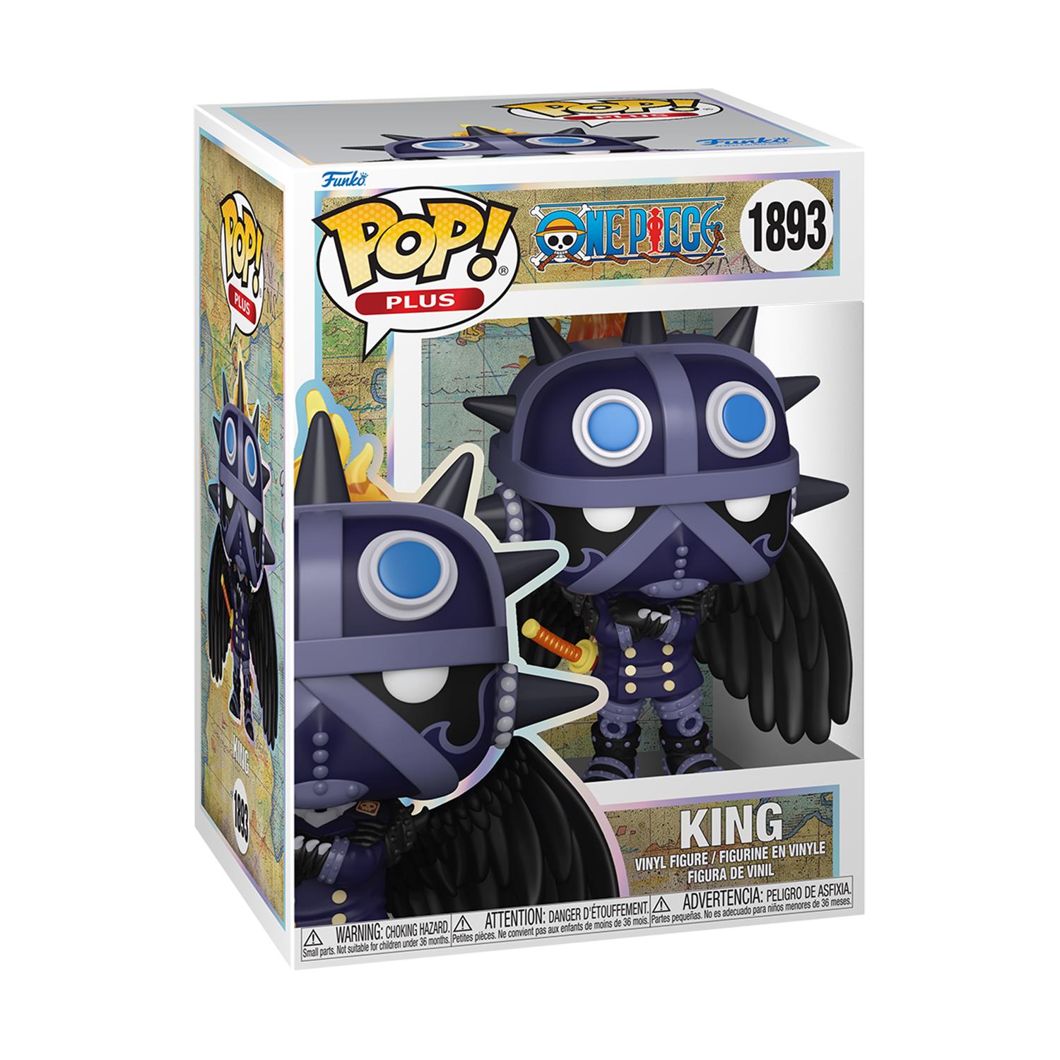 Funko Pop! Plus: One Piece - King #1893 Vinyl Figure