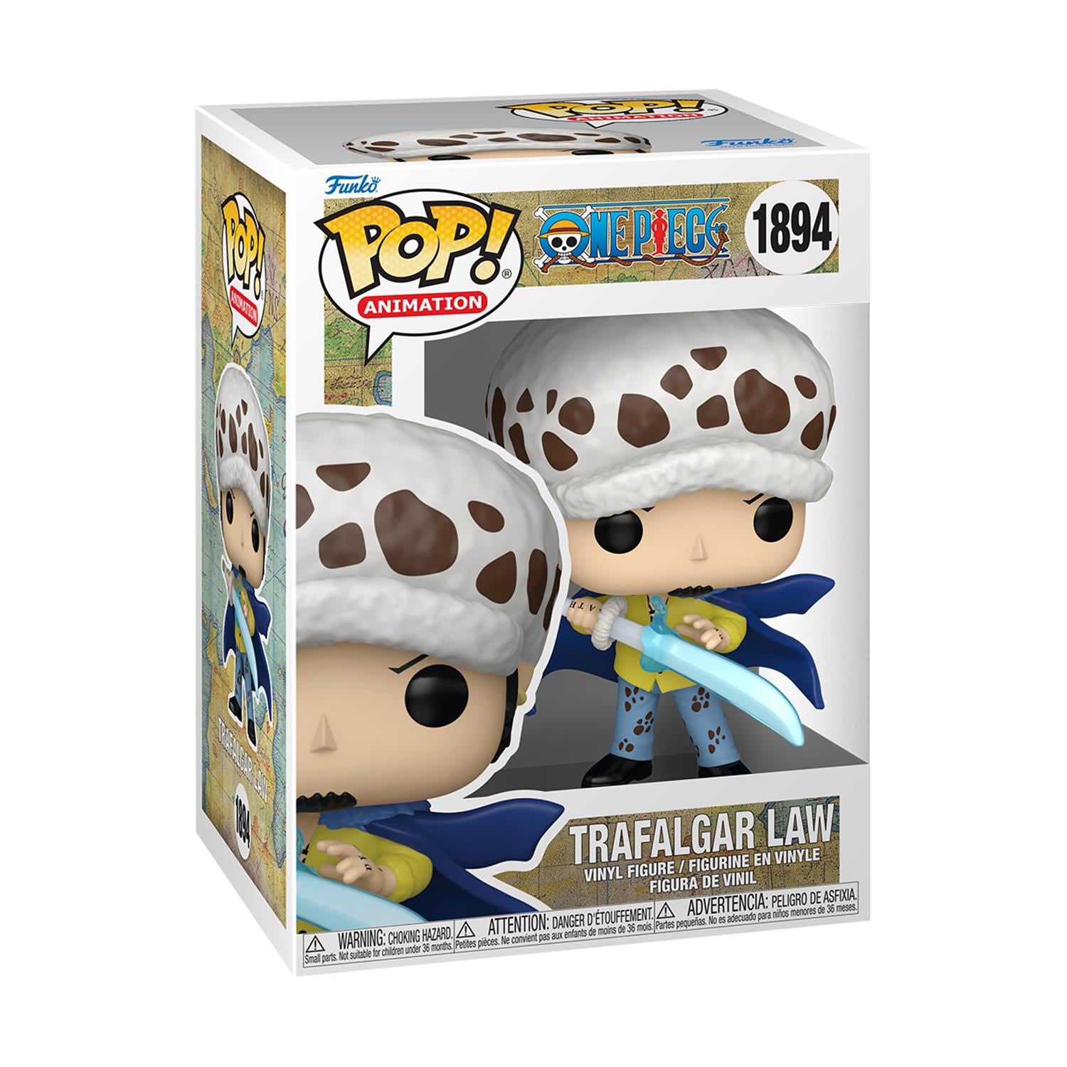 Funko Pop! Animation: One Piece - Trafalgar Law #1894 Vinyl Figure