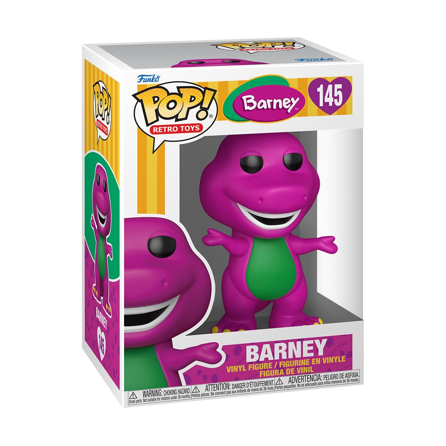 Funko Pop! Retro Toys: Barney - Barney #145 Vinyl Figure