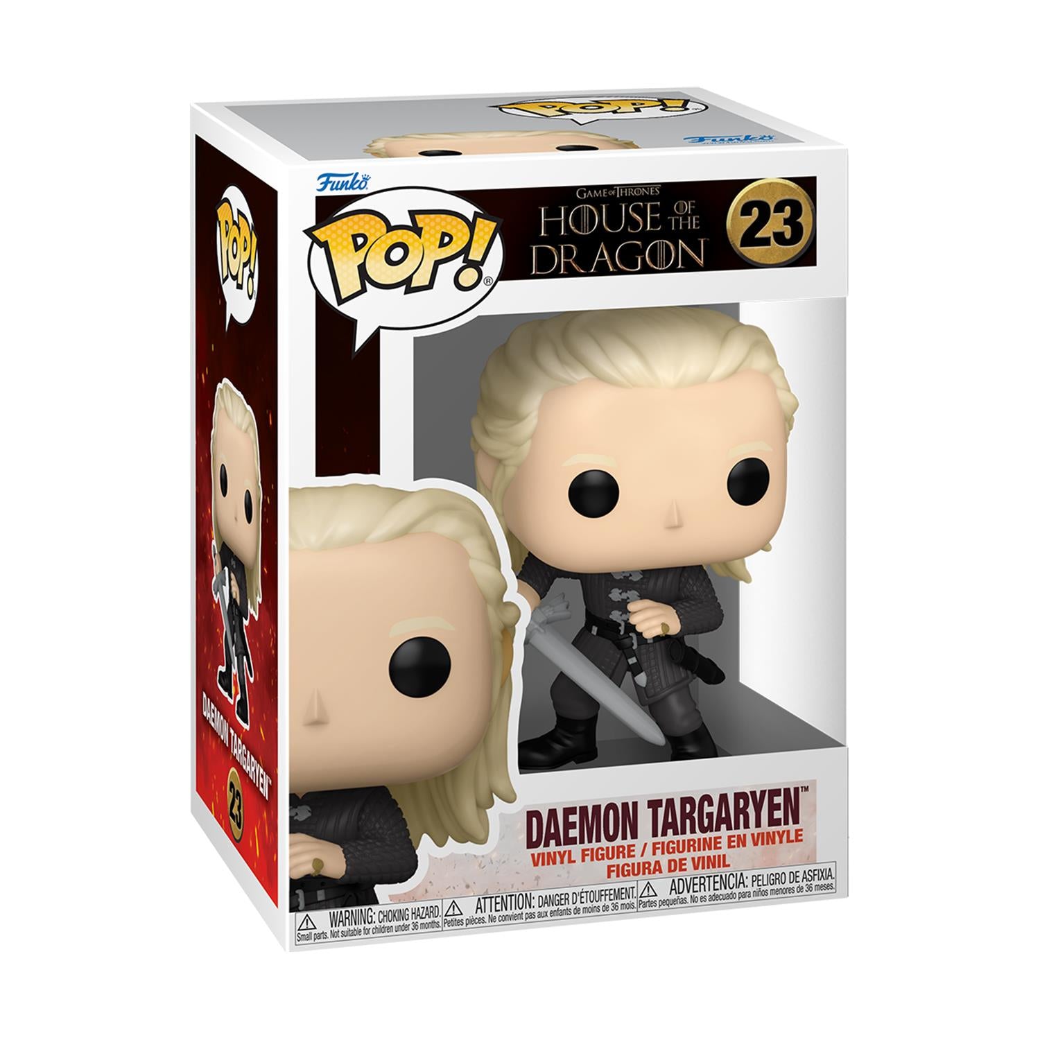 Funko Pop!: House Of The Dragon – Daemon Targaryen #23 Vinyl Figure - Sunday Habit