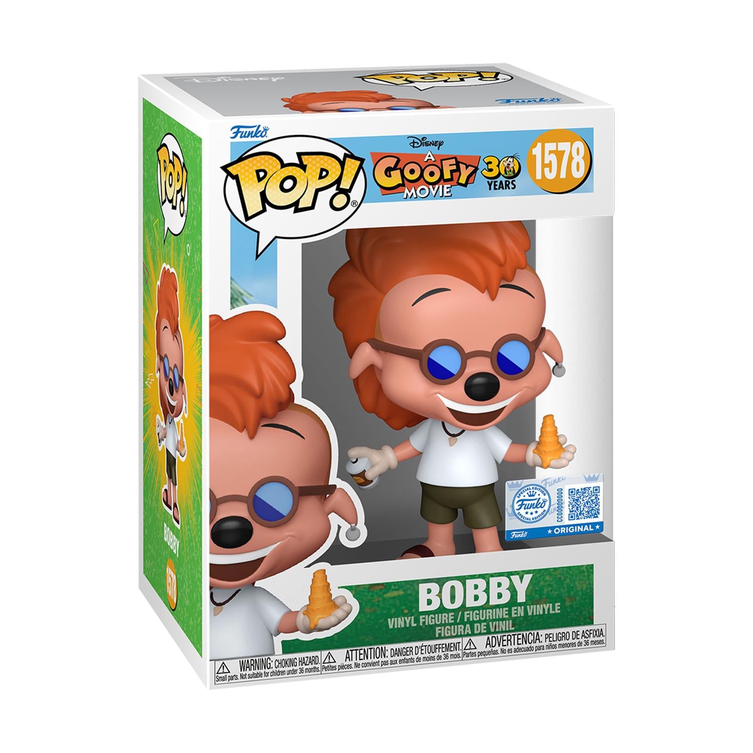 Funko Pop! Disney: A Goofy Movie (30 Years) - Bobby #1578 Vinyl Figure