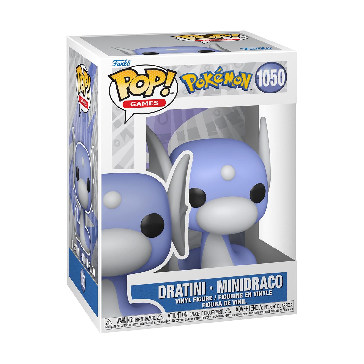 Funko Pop! Games: Pokemon - Dratini Minidraco #1050 Vinyl Figure