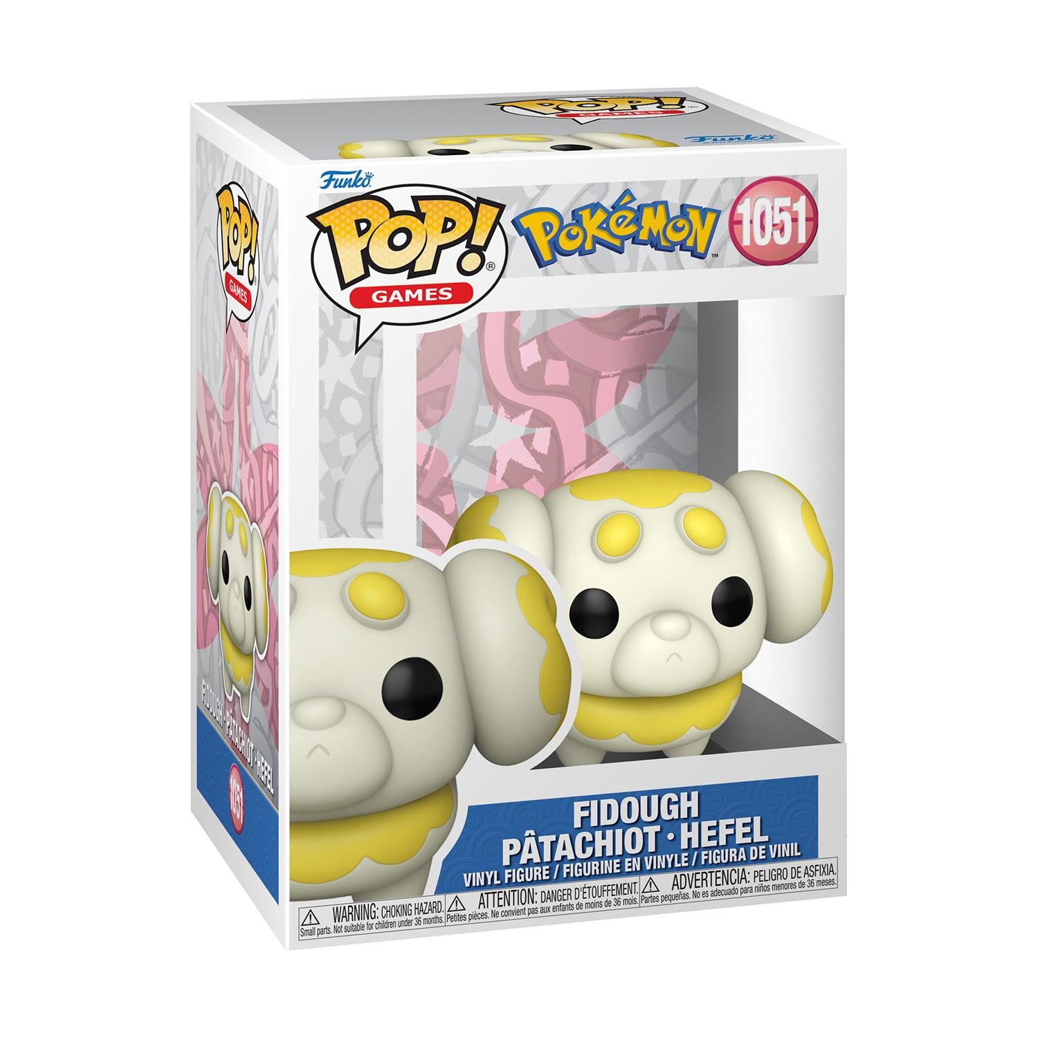 Funko Pop! Games: Pokemon - Fidough #1051 Vinyl Figure