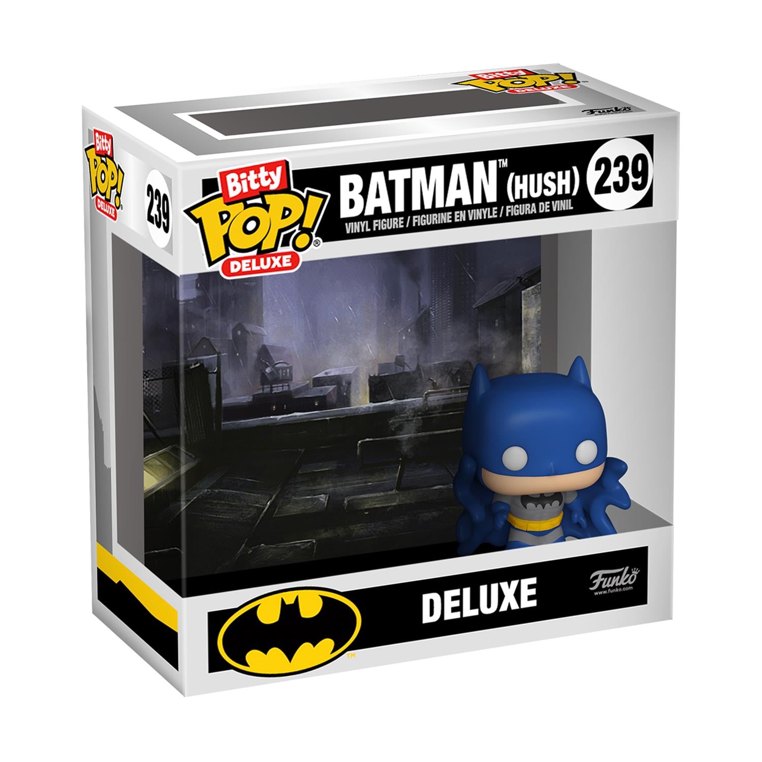 Funko Bitty-Pop!-Deluxe: DC - Batman (Hush) #239 Vinyl Figure - Sunday Habit