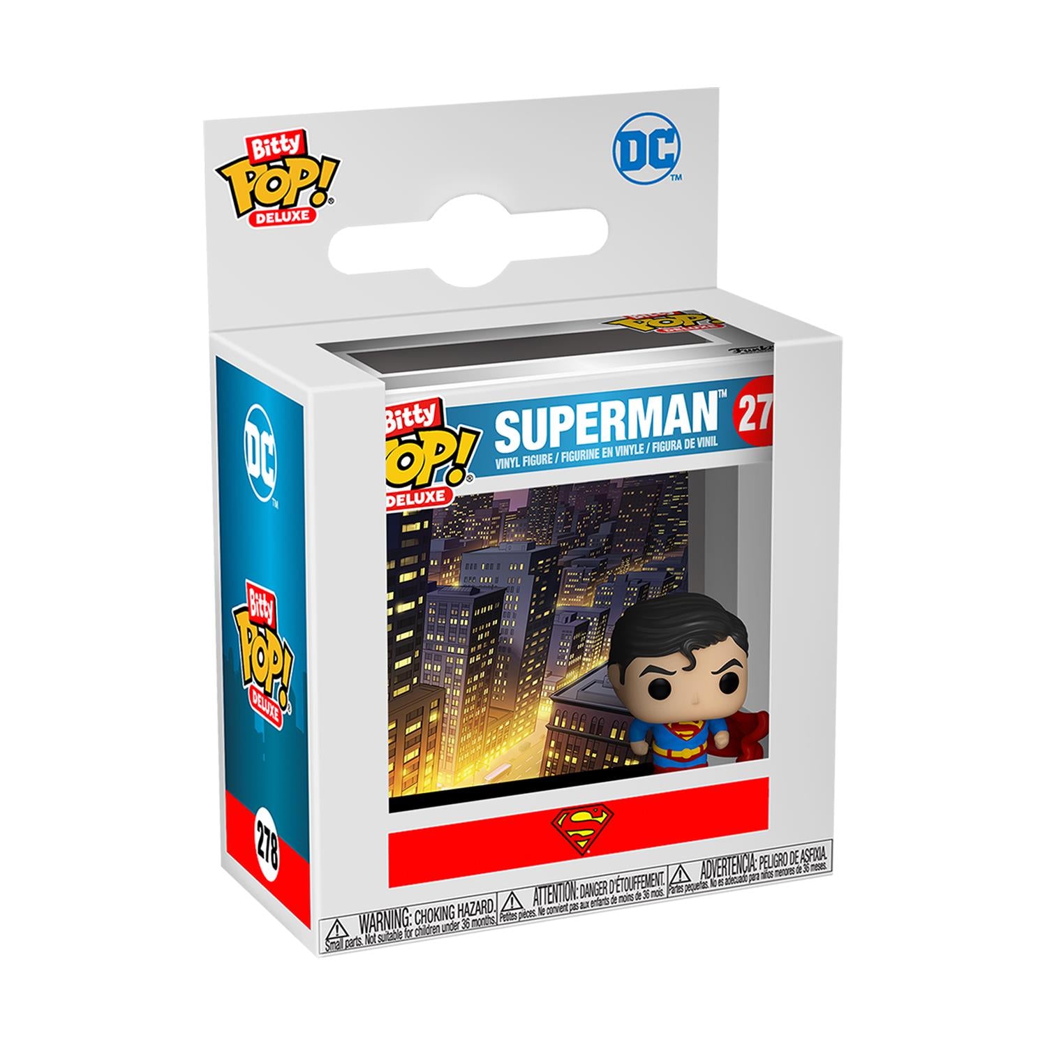 Funko Bitty-Pop!-Deluxe: Superman (Gargoyle) #278 Vinyl Figure - Sunday Habit
