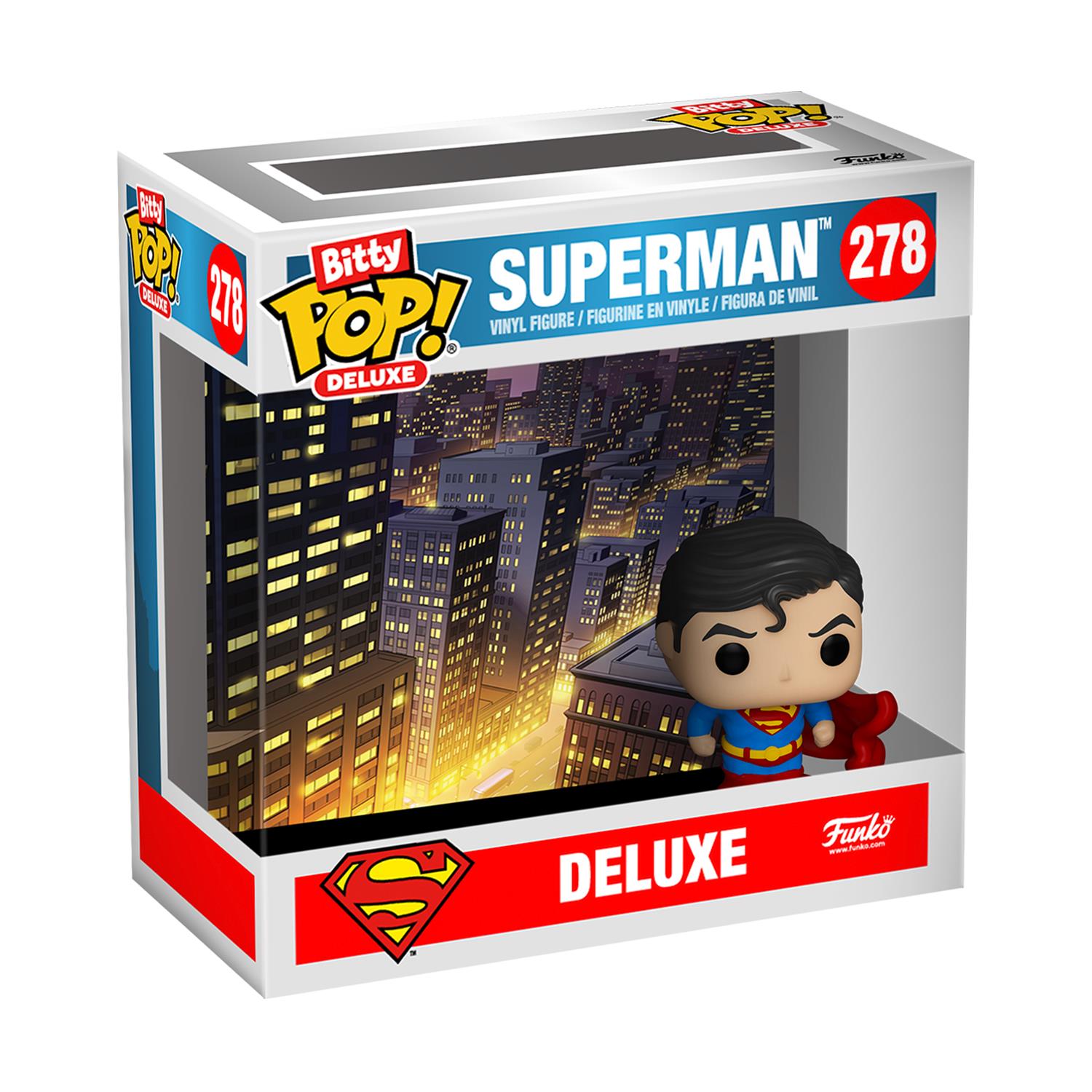 Funko Bitty-Pop!-Deluxe: Superman (Gargoyle) #278 Vinyl Figure - Sunday Habit