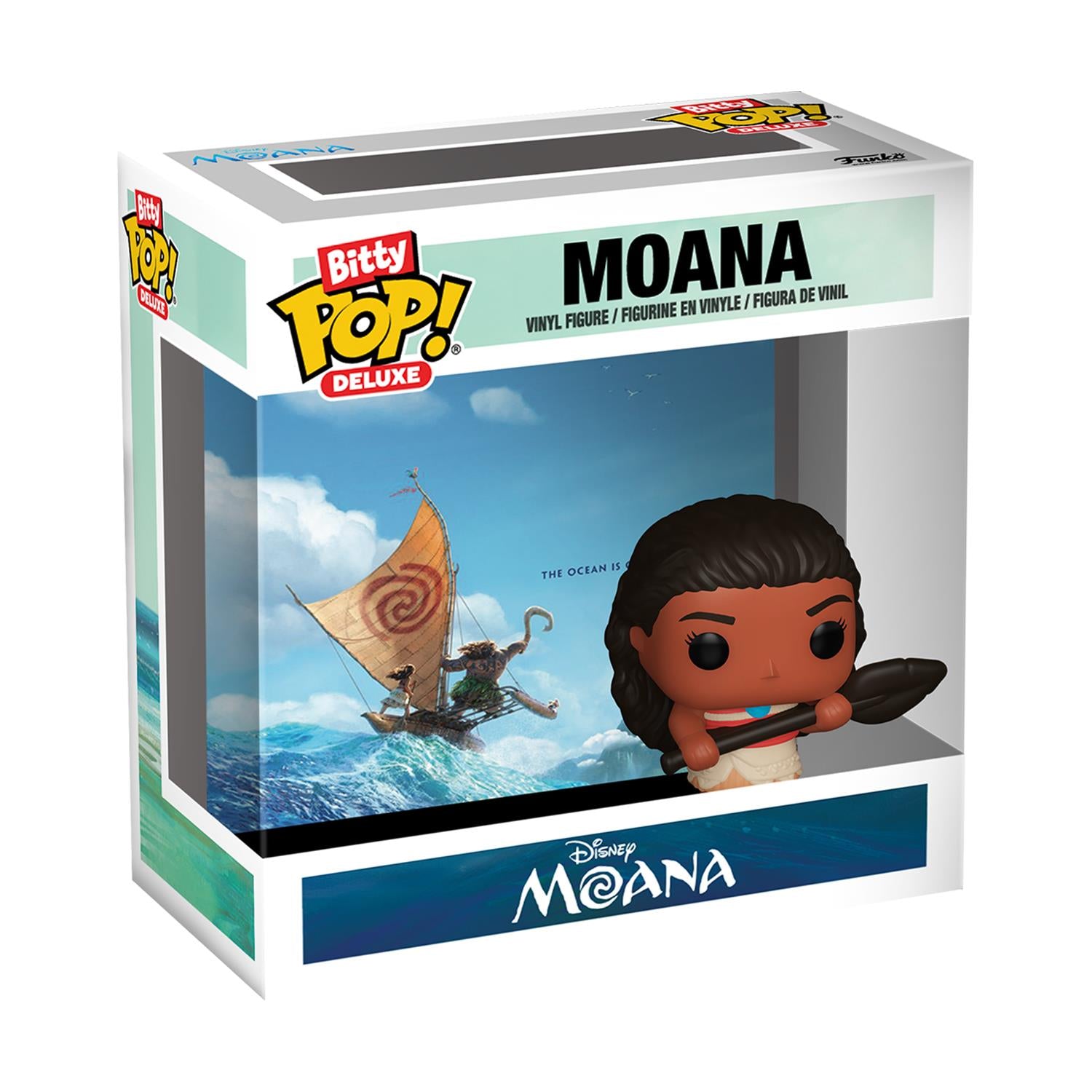 Funko Bitty Pop! Deluxe: Disney Moana - Moana (with Ship) Vinyl Figure - Sunday Habit