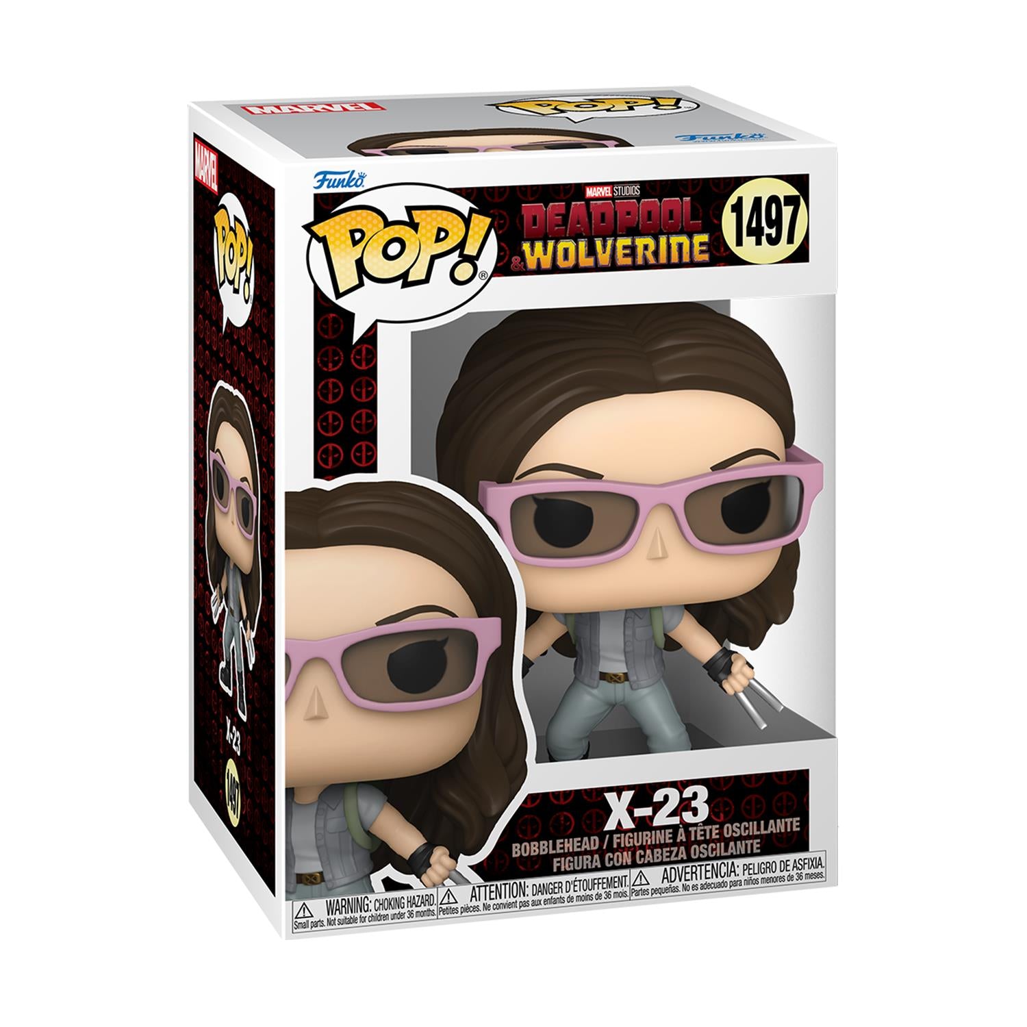 Funko Pop! Marvel: Deadpool & Wolverine - X-23 #1497 Bobble-Head Vinyl Figure