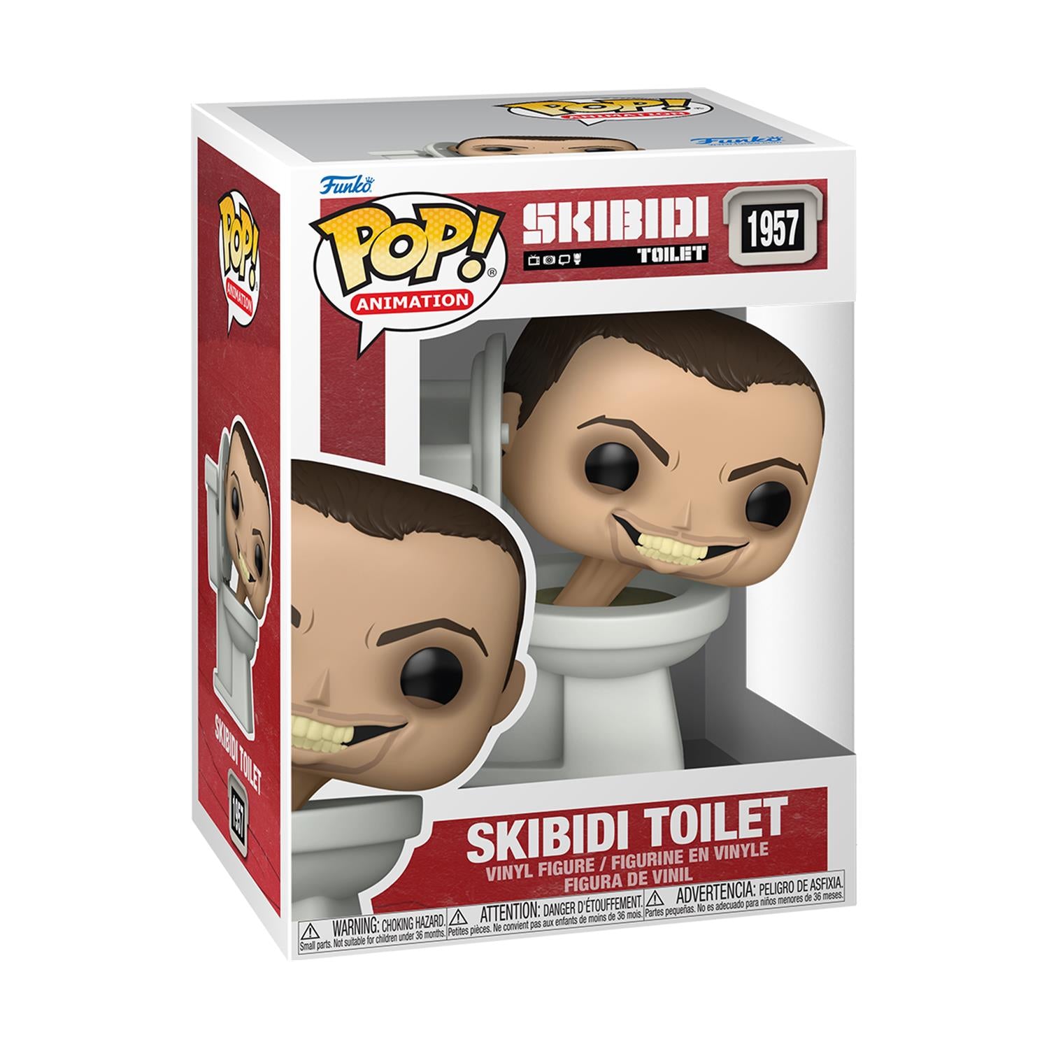 Funko Pop! Animation: Skibidi Toilet - Skibidi Toilet #1957 Vinyl Figure