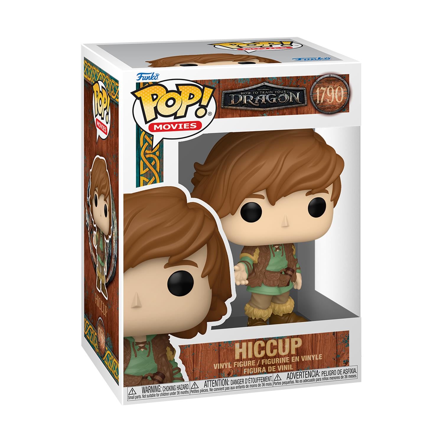 Funko Pop! Movies: How to Train Your Dragon (Live Action) - Hiccup #1790 Vinyl Figure