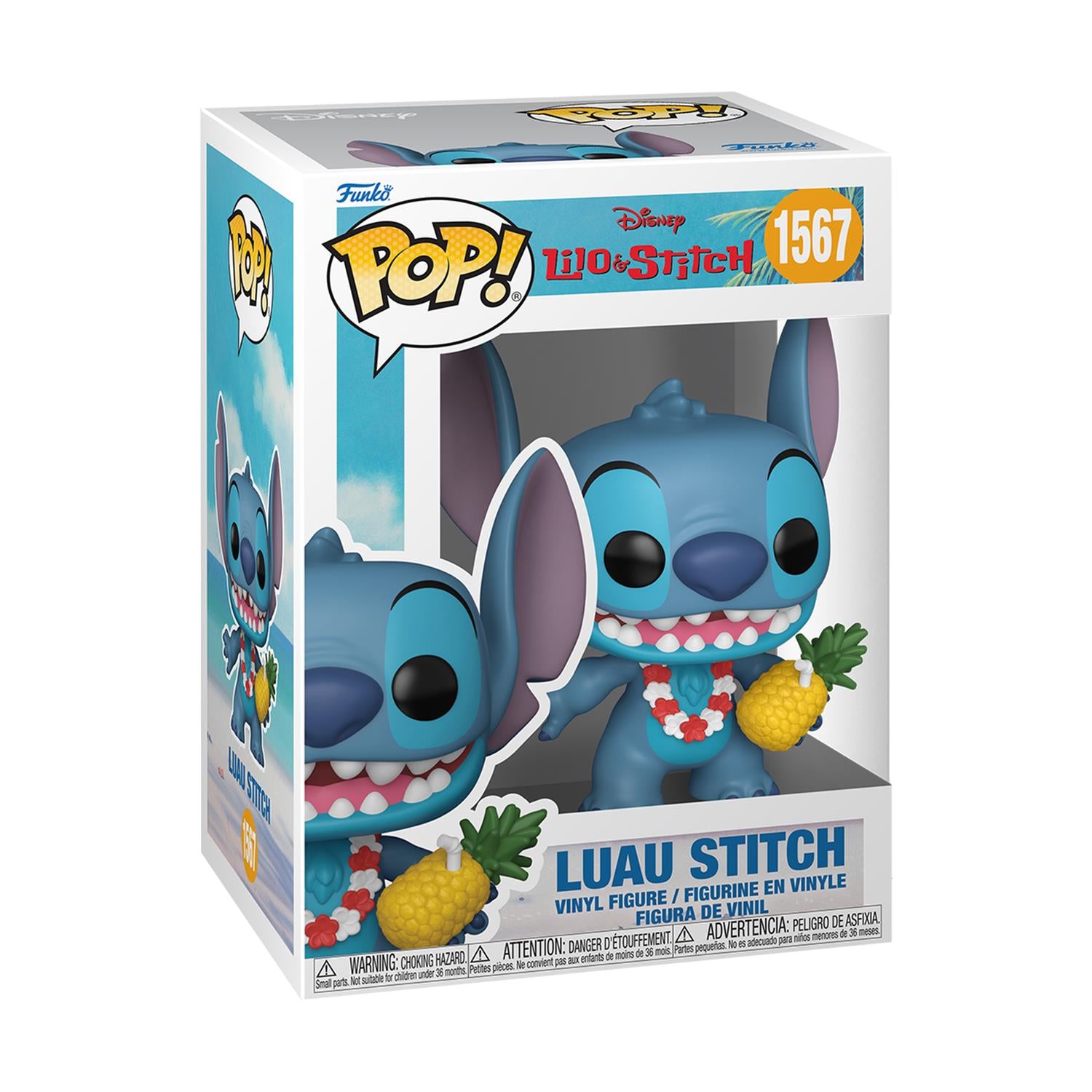 Funko Pop! Disney: Lilo & Stitch - Luau Stitch #1567 Vinyl Figure