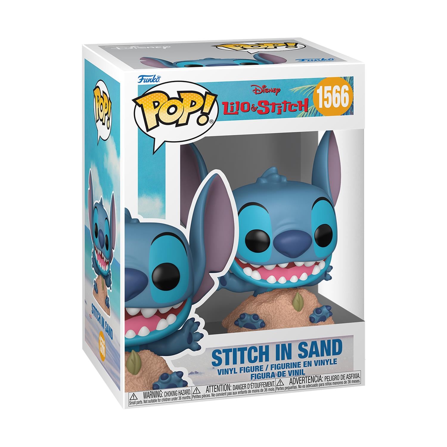 Funko Pop! Disney: Lilo & Stitch - Stitch In Sand #1566 Vinyl Figure