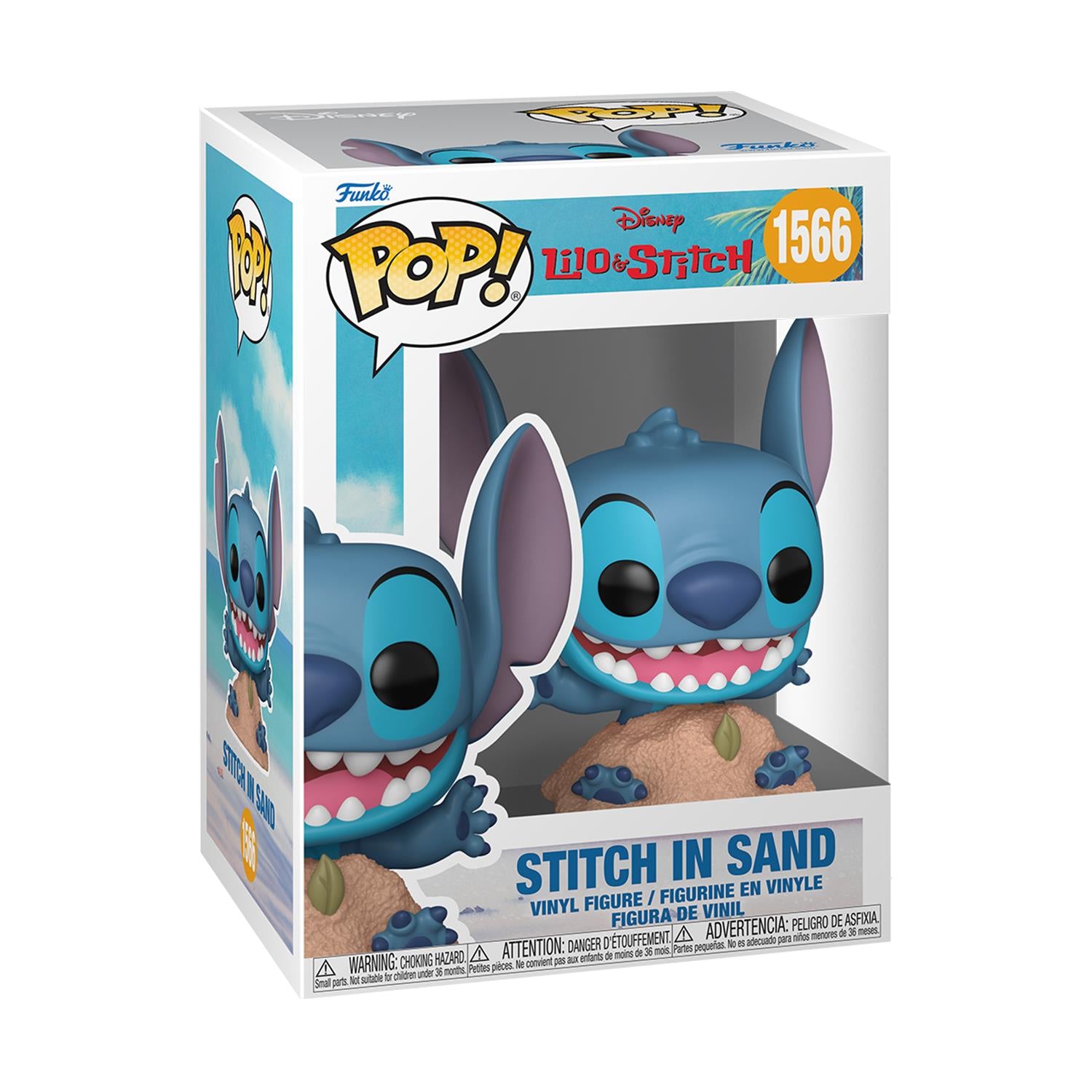 Funko Pop! Disney: Lilo & Stitch - Stitch In Sand #1566 Vinyl Figure