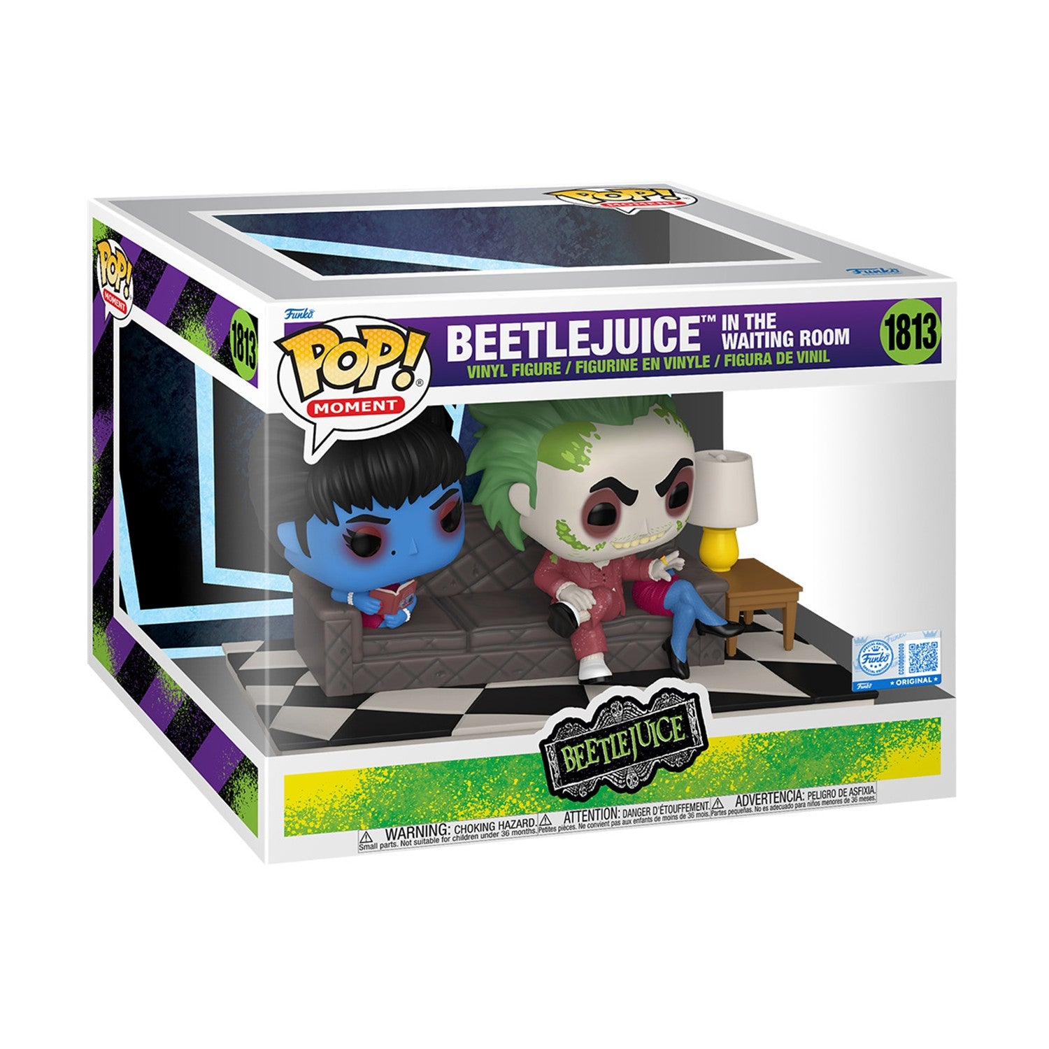 Funko Pop! Moments: Beetlejuice - Beetlejuice in The Waiting Room (Special Edition) #1813 Vinyl Figures - Sunday Habit
