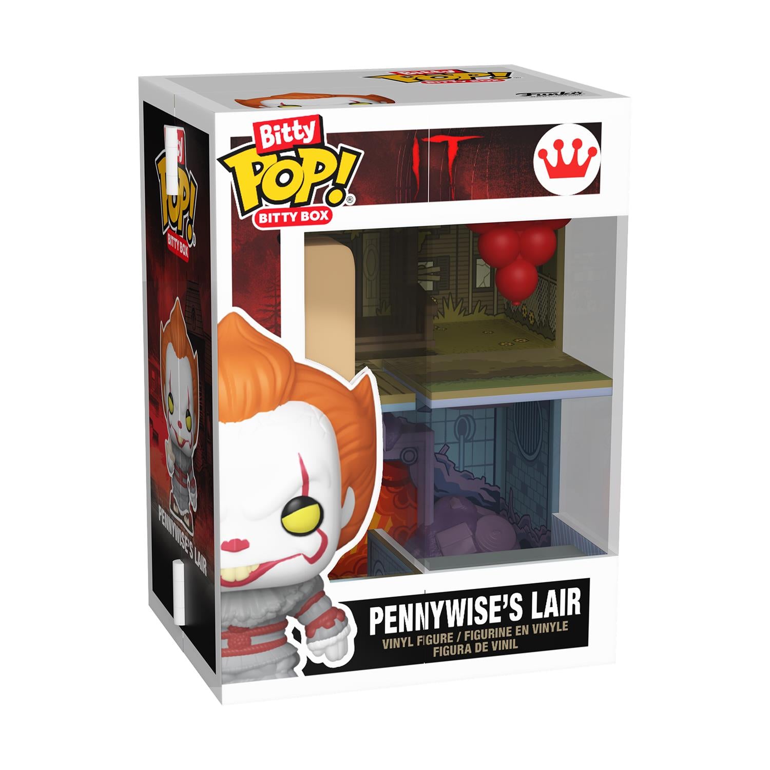 Funko Bitty Pop! Box: IT - Pennywise's Lair Vinyl Figures