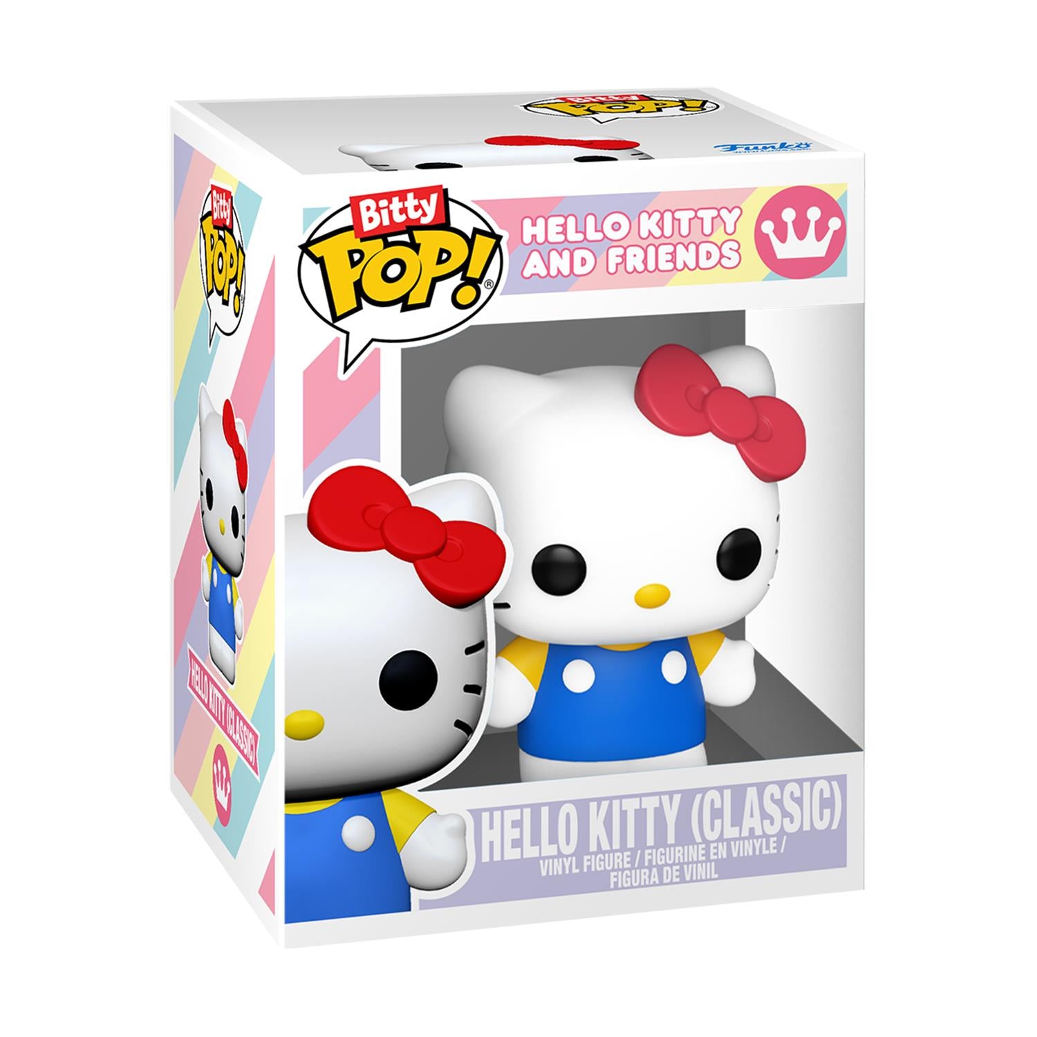Funko Bitty Pop! 4-Pack: Hello Kitty and Friends - Hello Kitty (Classic), Cinnamoroll, Pompompurin, Chase Figure Vinyl Figures