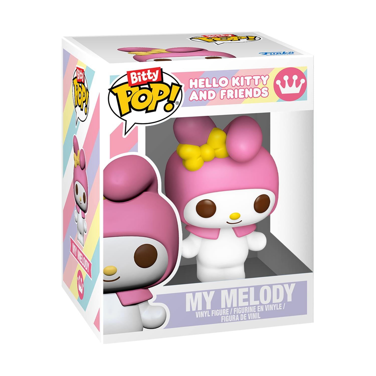 Funko Bitty Pop! 4-Pack: Hello Kitty and Friends - My Melody, Pochacco, Badtz-Maru, Chase Figure Vinyl Figures