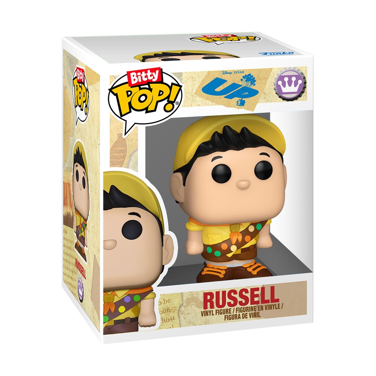 Funko Bitty Pop! Towns Pixar: Up - Russell and The House Vinyl Figures