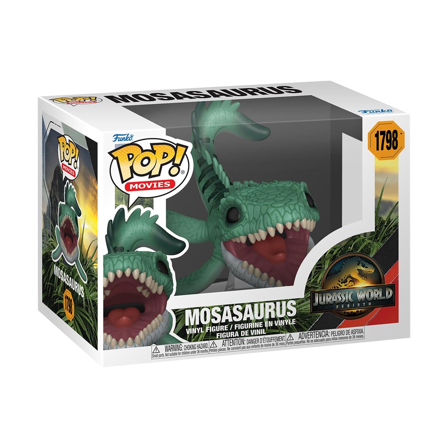 Funko Pop! Movies: Jurassic World: Rebirth - Mosasaurus #1798 Vinyl Figure
