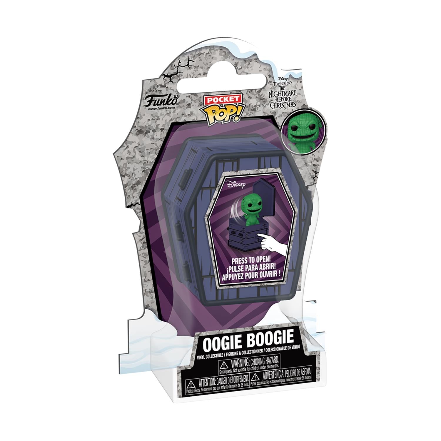 Funko Pocket Popers Disney: The Night Before Christmas - Oogie Boogie Vinyl Figure