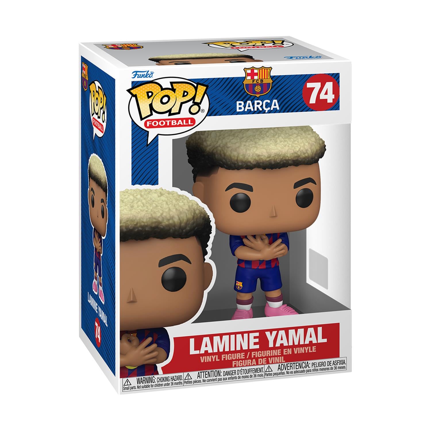 Funko Pop! Football: Barcelona - Lamine Yamal #74 Vinyl Figure