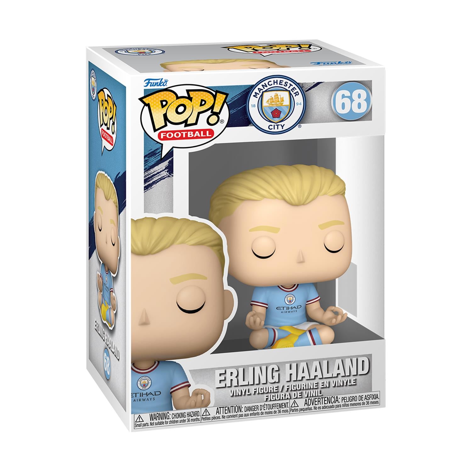Funko Pop! Football: Manchester City - Erling Haaland #68 Vinyl Figure