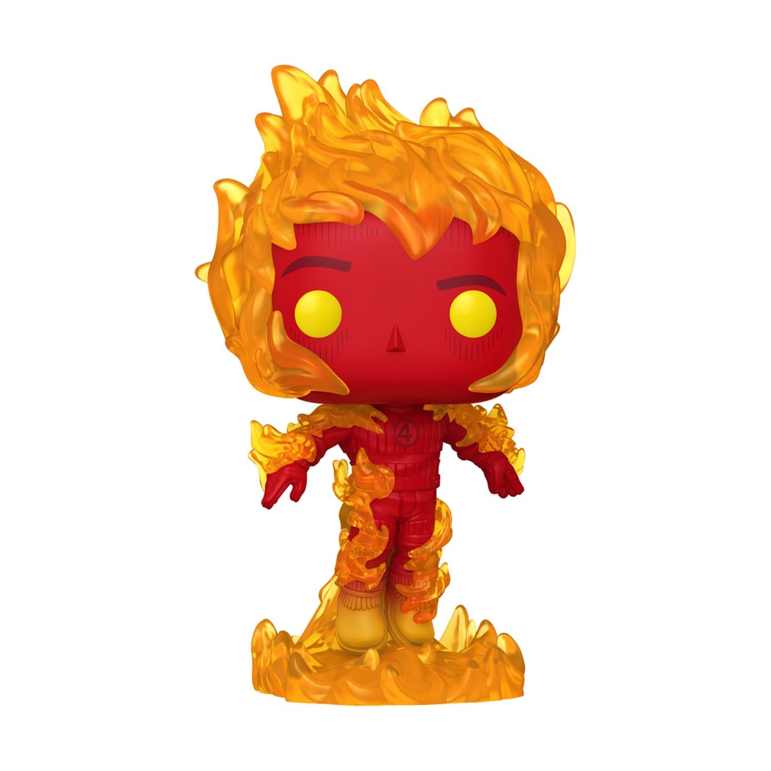 Funko Pop Marvel Фантастични четири Човек Пламък Първи Стъпки Фигура - Sunday Habit