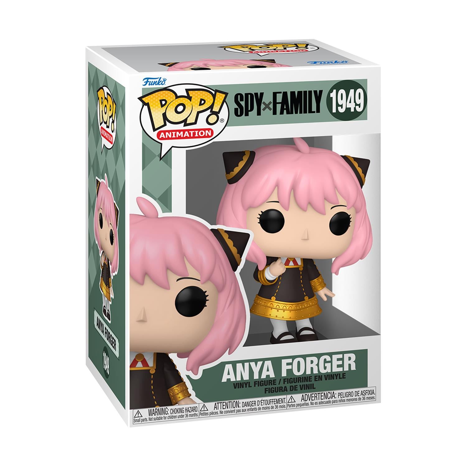 Funko Pop! Animation: Spy x Family - Anya Forger #1949 Vinyl Figure